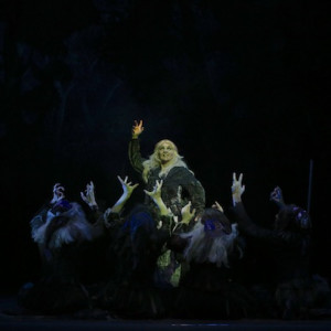 Mary Li and dancers of the Queensland Ballet. Photo: David Kelly.